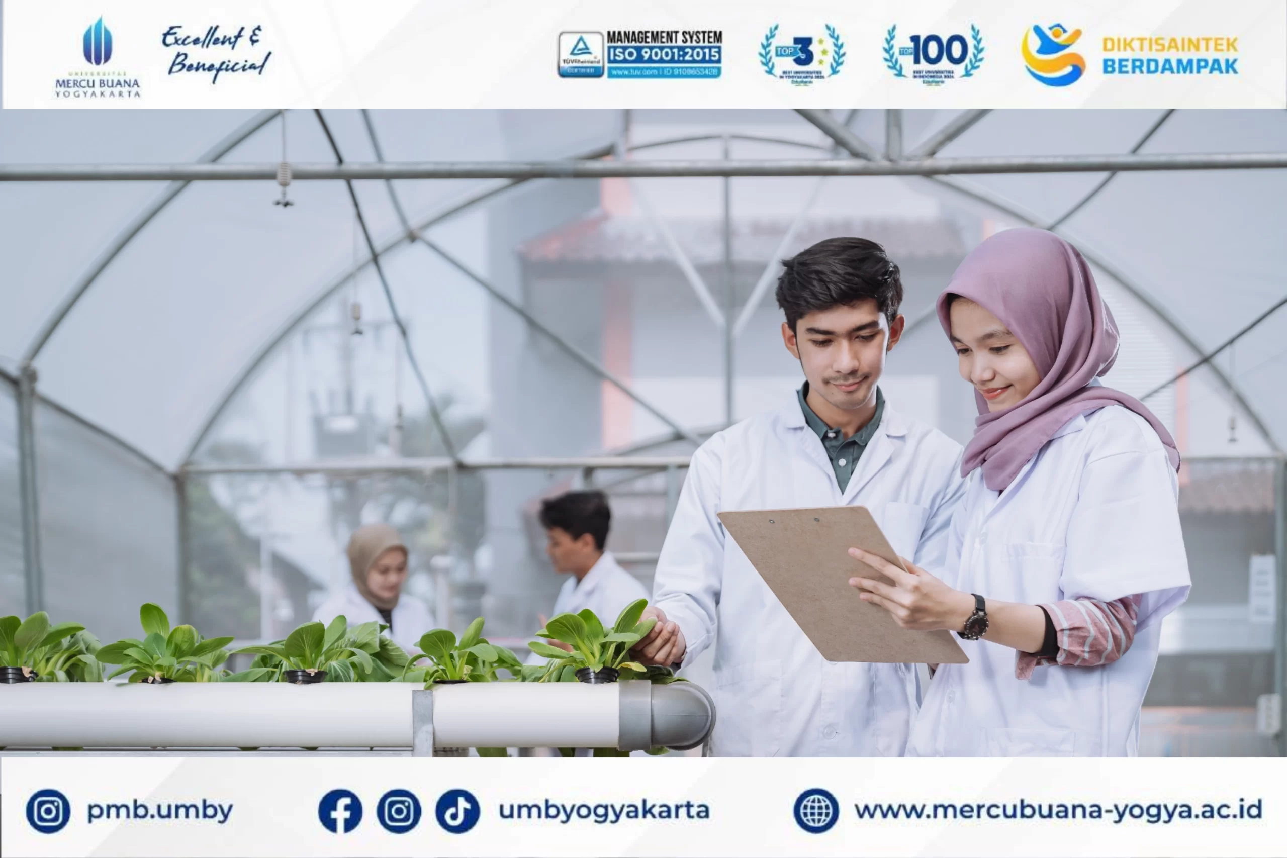 Kampus Agroteknologi Unggulan - Universitas Mercu Buana Yogyakarta! Wujudkan impian Anda di sektor pertanian dengan kurikulum modern terbaik!