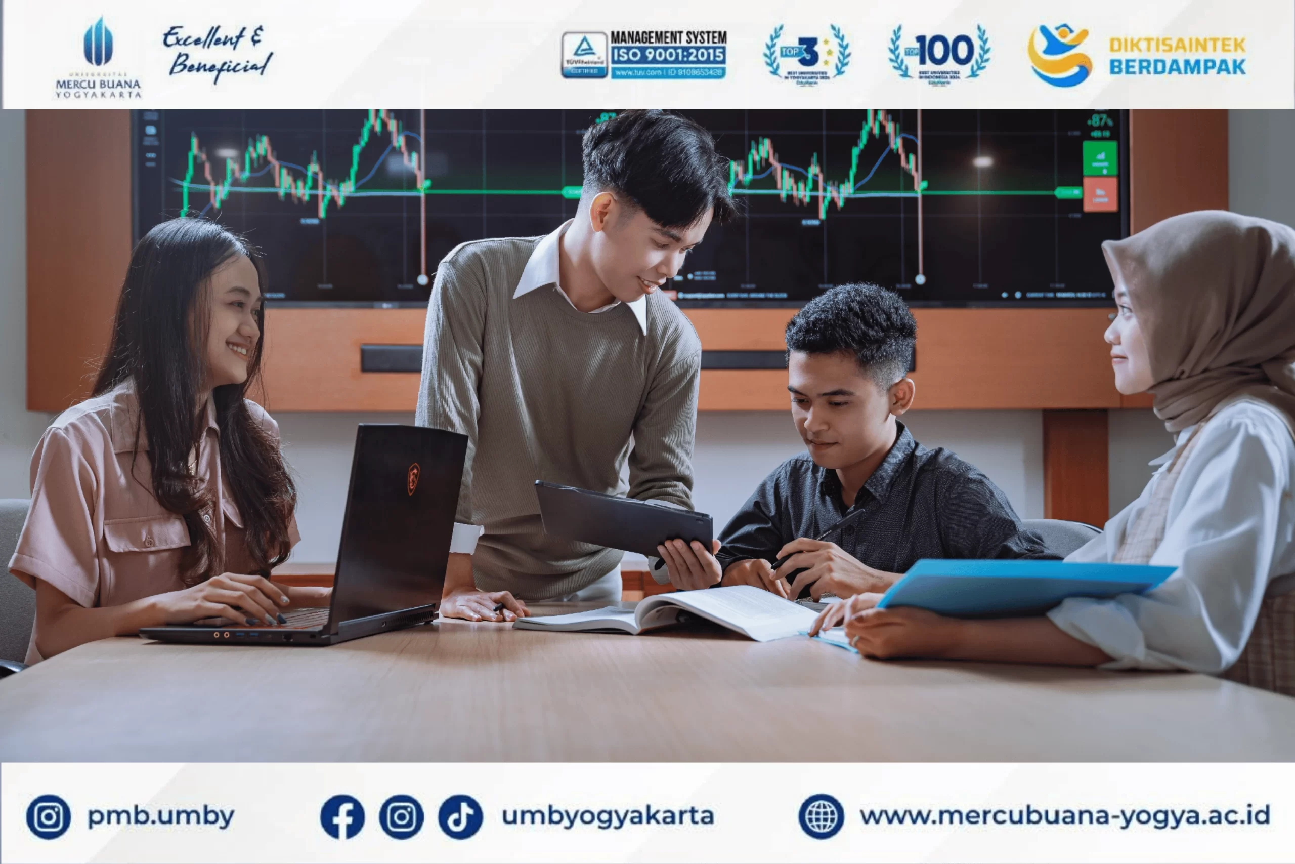 Ayo Kuliah di Kampus Akuntansi Unggulan di Yogyakarta dengan akreditasi A, kurikulum berbasis industri, dosen praktisi dan beragam beasiswa!