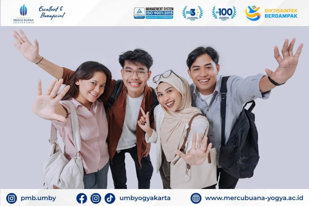 UMBY adalah kampus favorit di Jogja! Akreditasi Unggul, dengan kurikulum modern, dosen ahli dan terdapat berbagai beasiswa terbaik untuk Anda