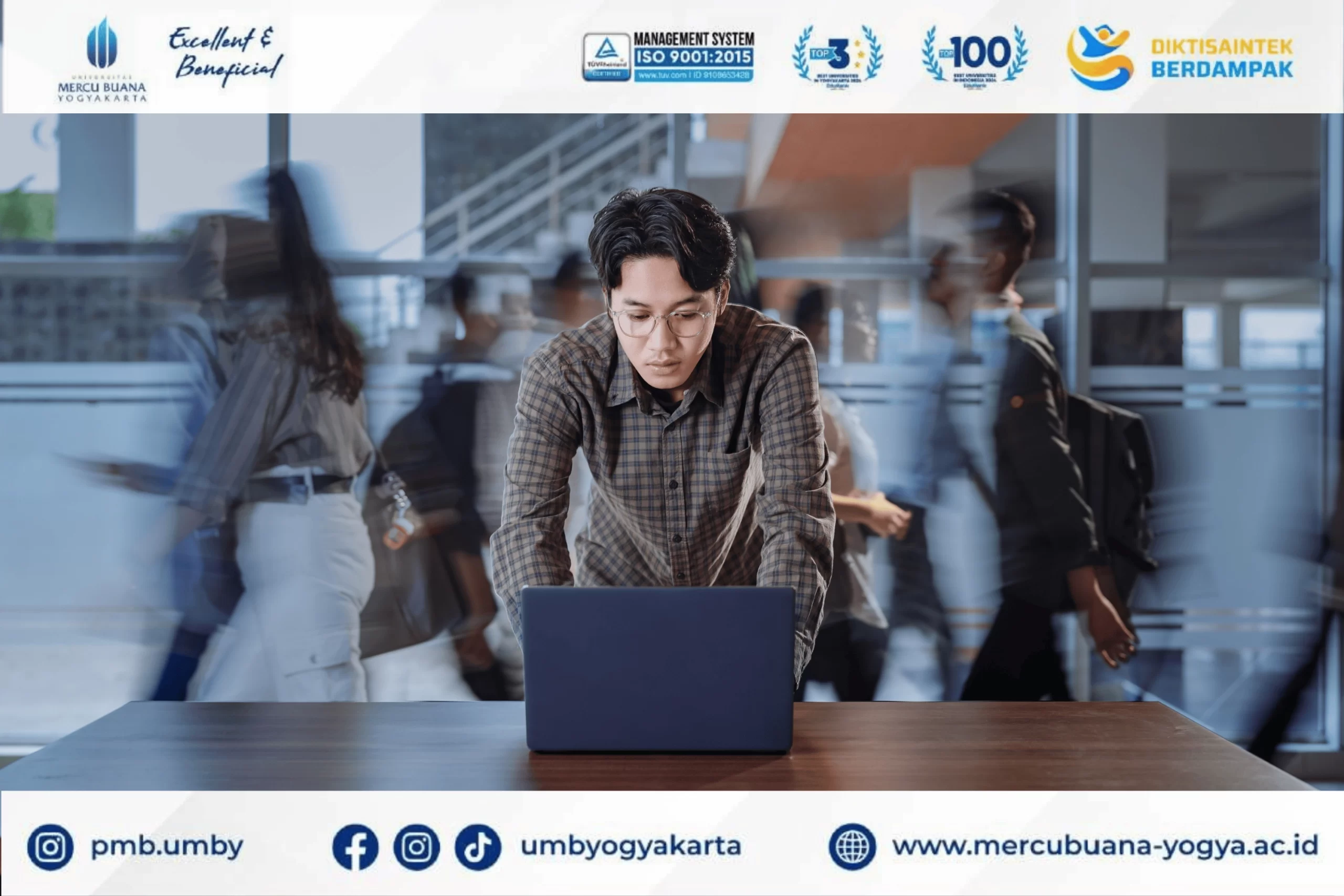 Raih gelarmu dari Kampus Manajemen Unggulan - UMBY! Program Studi Manajemen terakreditasi A dengan kurikulum berbasis industri terbaik!