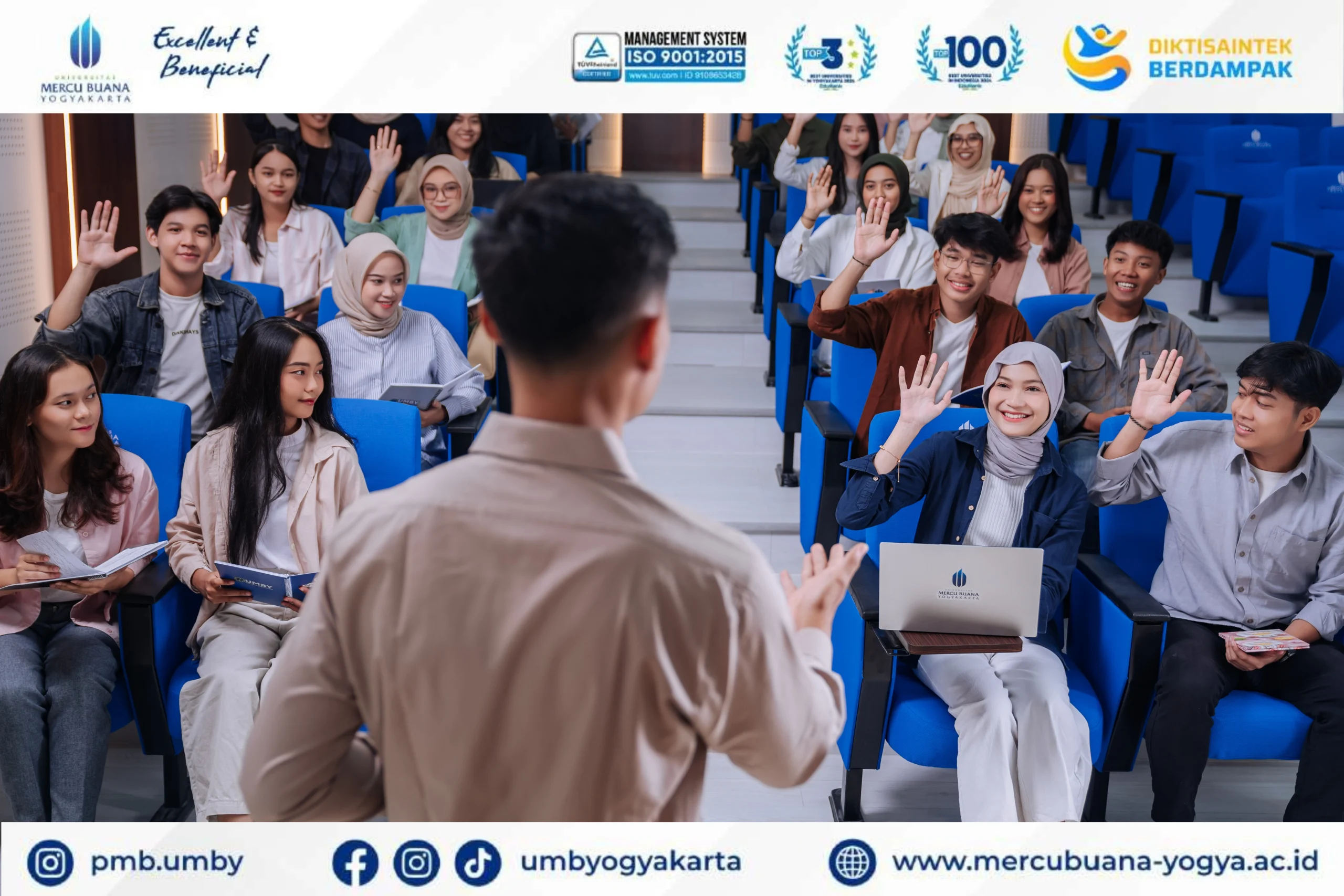 UMBY adalah universitas swasta di Jogja terbaik dengan reputasi unggul. Kami menawarkan kombinasi sempurna antara kualitas akademik.
