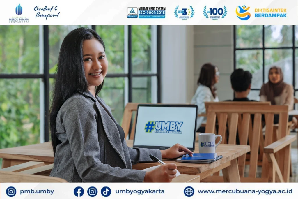 UMBY adalah universitas swasta terbaik di Jogja dengan reputasi unggul. Kami menawarkan kombinasi sempurna antara kualitas akademik.