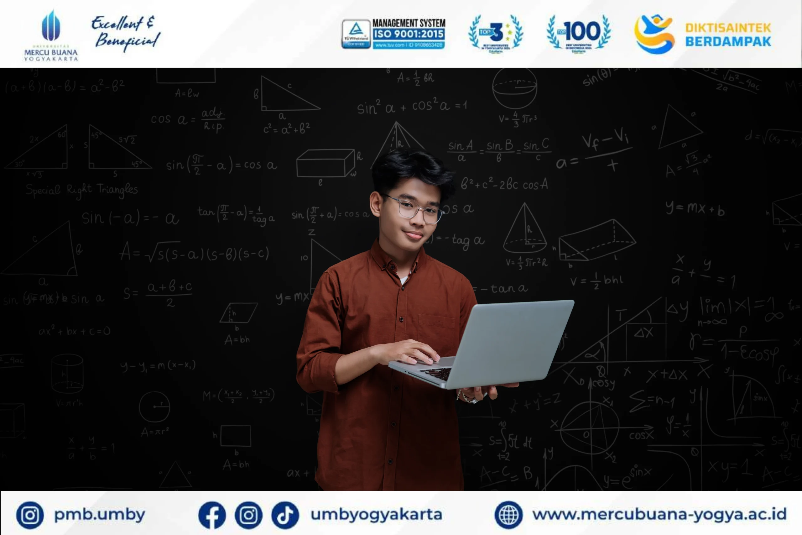 Temukan kampus pendidikan matematika terbaik di UMB Yogyakarta. Program studi ini membekali mahasiswa dengan kurikulum modern.