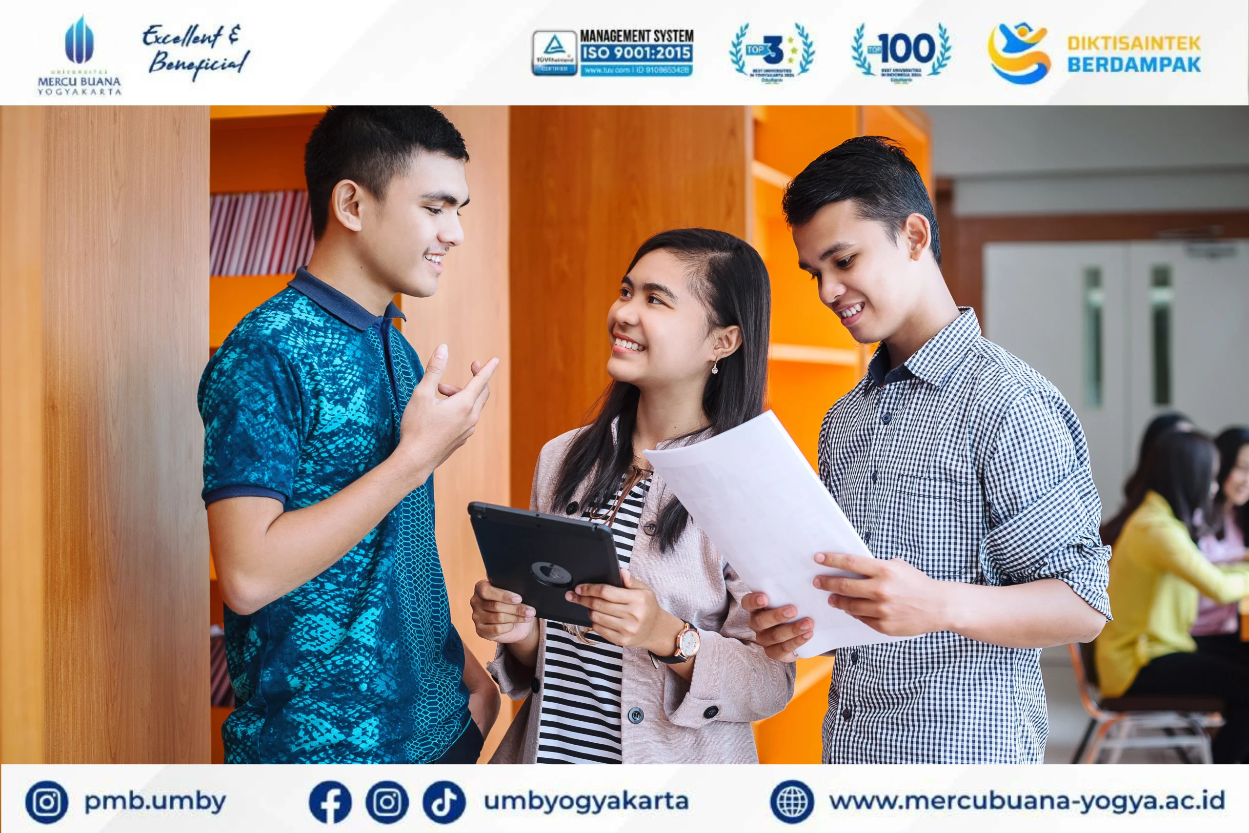 UMBY adalah universitas favorit di Jogja. Dapatkan pendidikan berkualitas dan fleksibilitas pembayaran. Wujudkan impianmu sekarang!