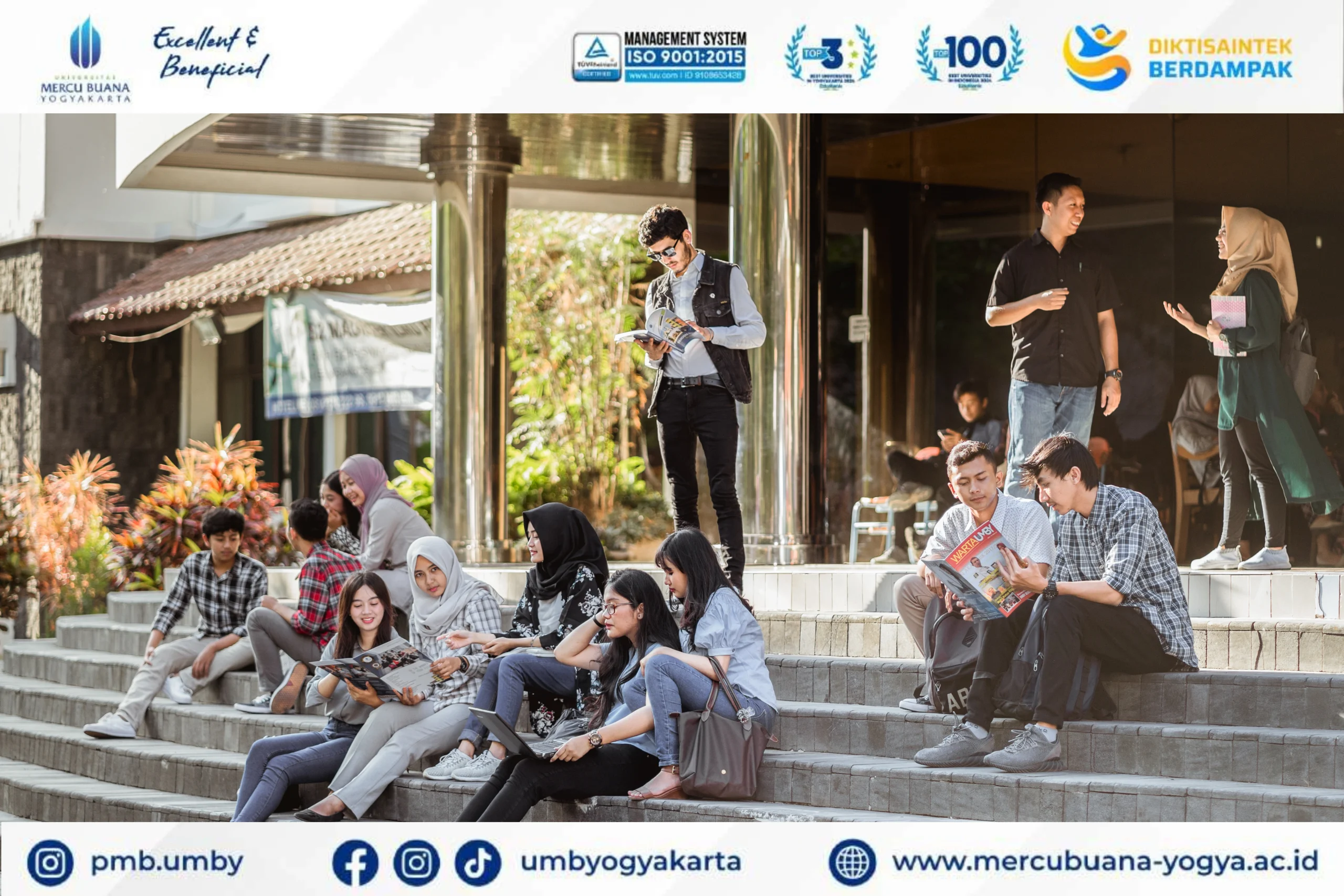 UMBY adalah universitas di Jogja siap kerja. Dapatkan pendidikan berkualitas dan jaringan industri luas.Wujudkan impian karier Anda sekarang!
