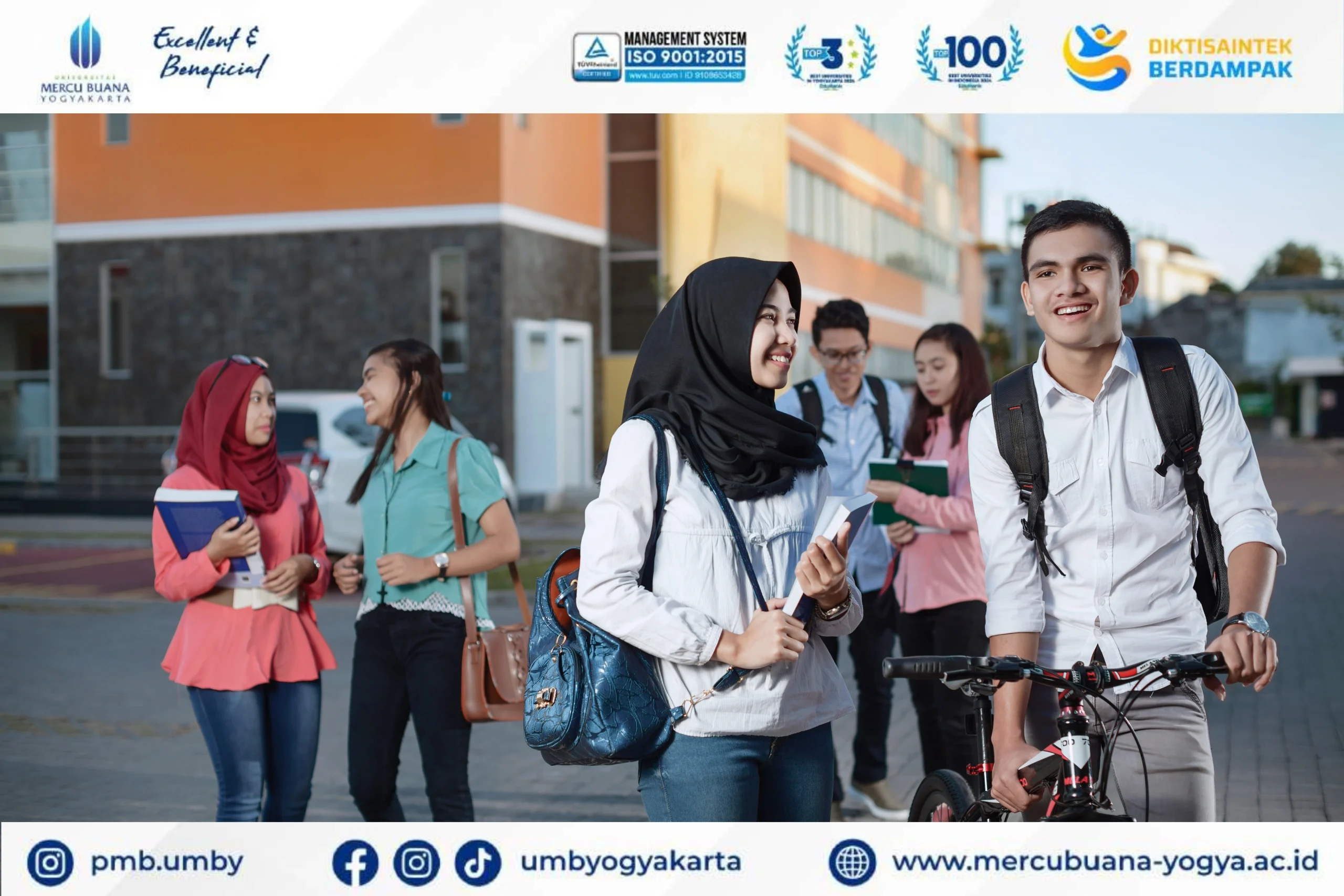 UMBY adalah kampus Jogja terbaik. Dapatkan pendidikan berkualitas, akreditasi Unggul, dan fasilitas modern. Wujudkan impianmu di sini!