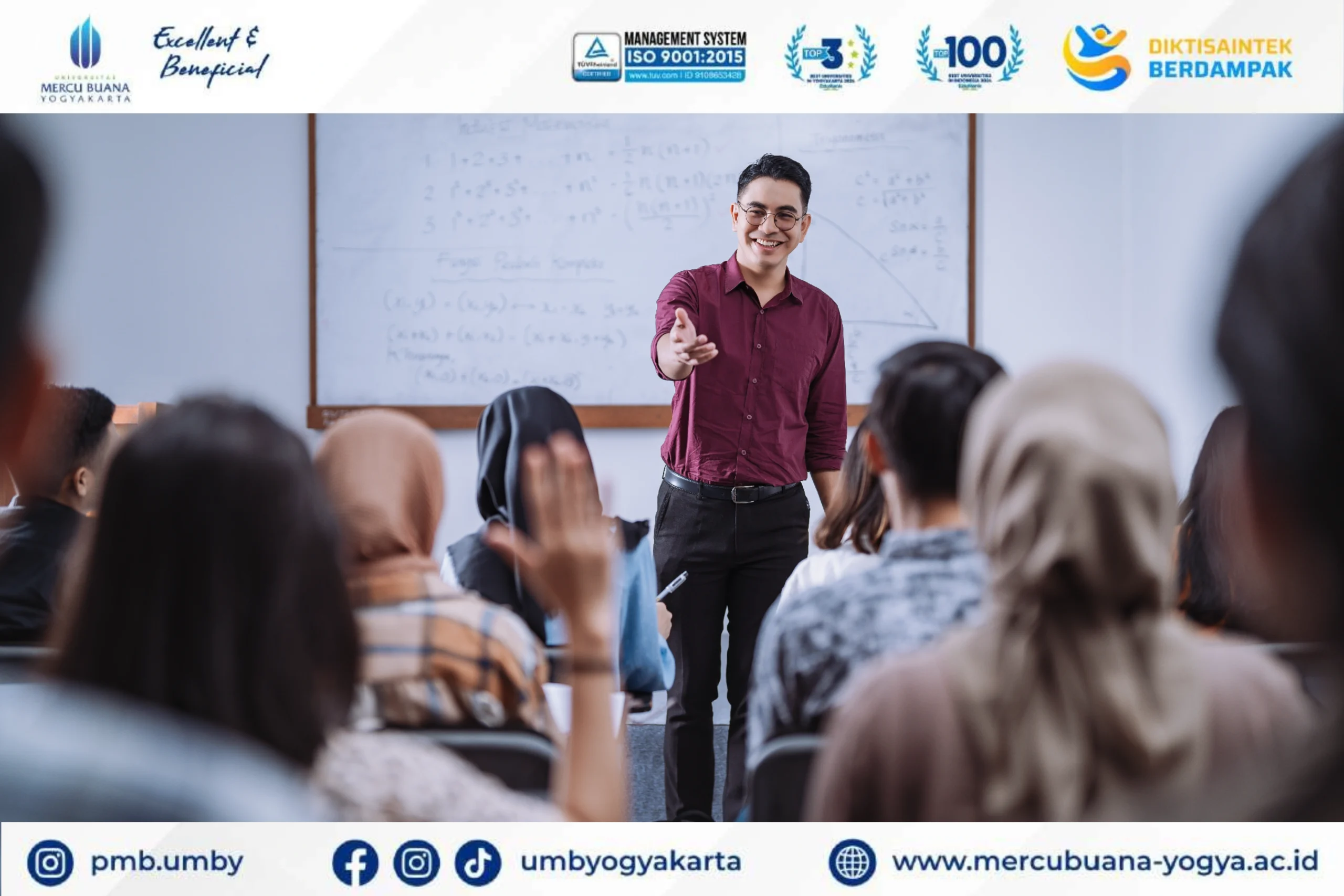 UMBY adalah universitas swasta terakreditasi di Jogja dengan jaminan kualitas pendidikan unggul. Kami menawarkan kurikulum relevan.