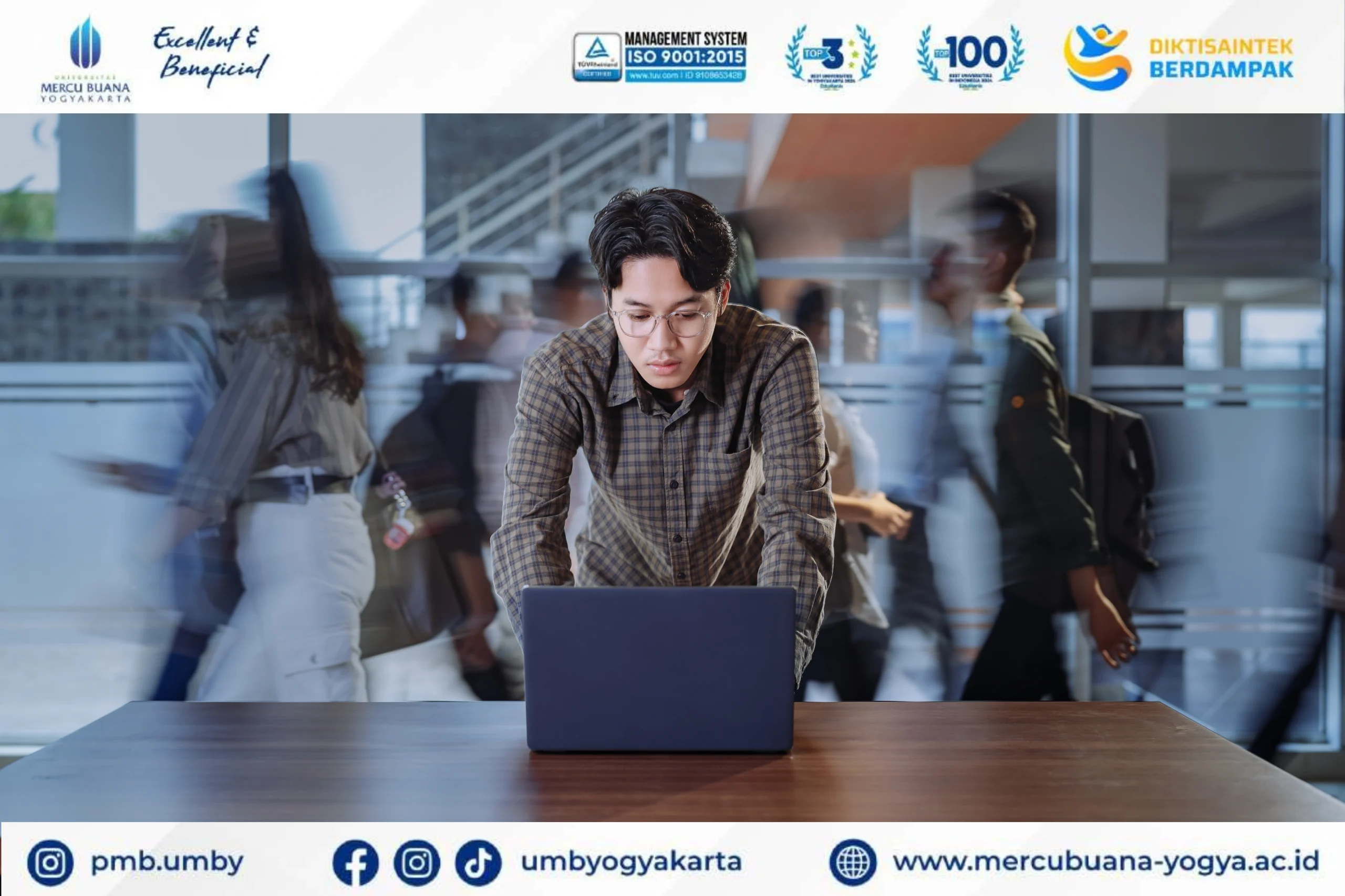 UMBY adalah kampus Sistem Informasi terbaik di Jogja. Dengan kurikulum berbasis praktik, fasilitas modern, dan jaringan industri luas!