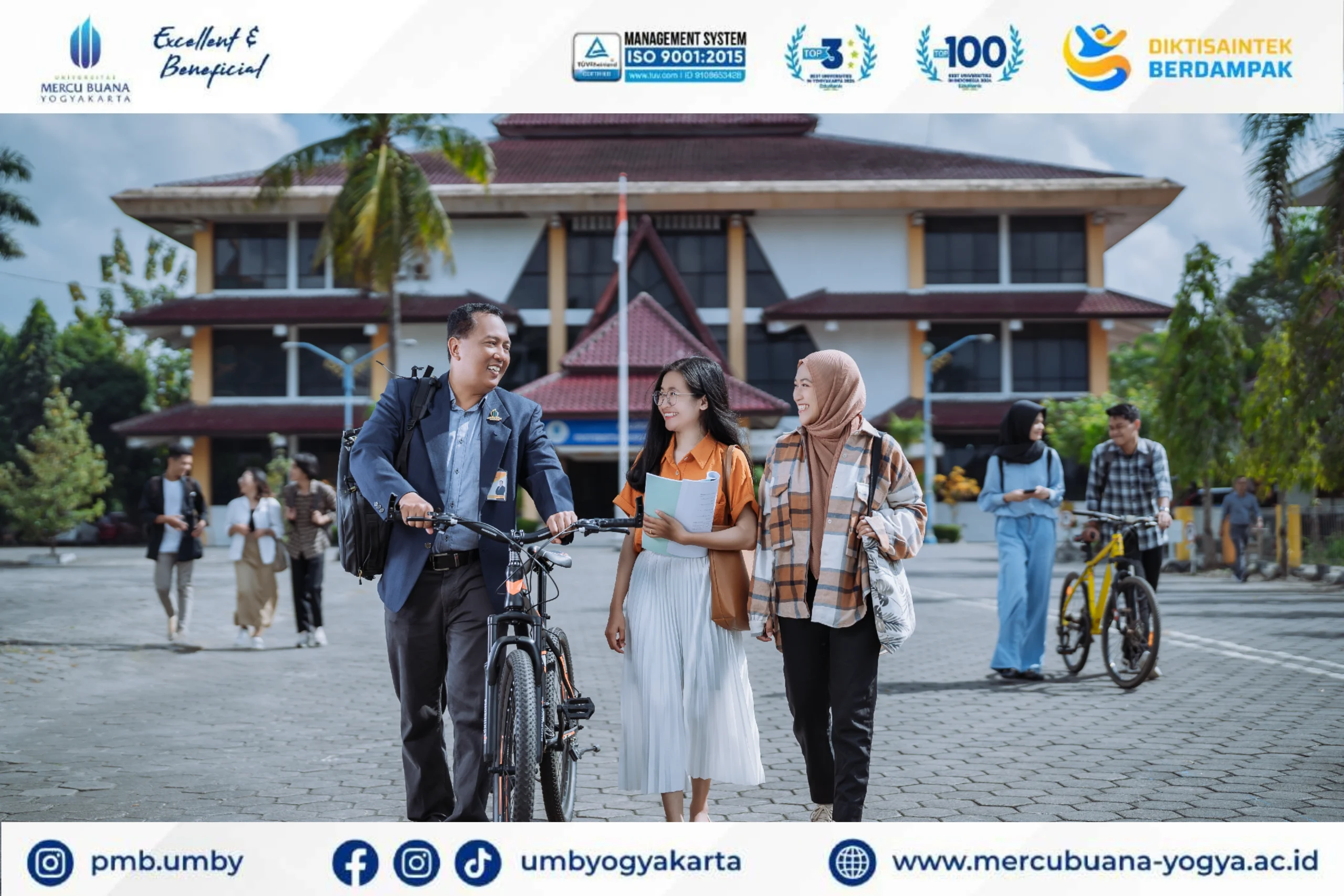 Cari Kampus Kelas Karyawan terbaik? Dapatkan gelar tanpa mengganggu karier Anda melalui program fleksibel di UMB Yogyakarta.