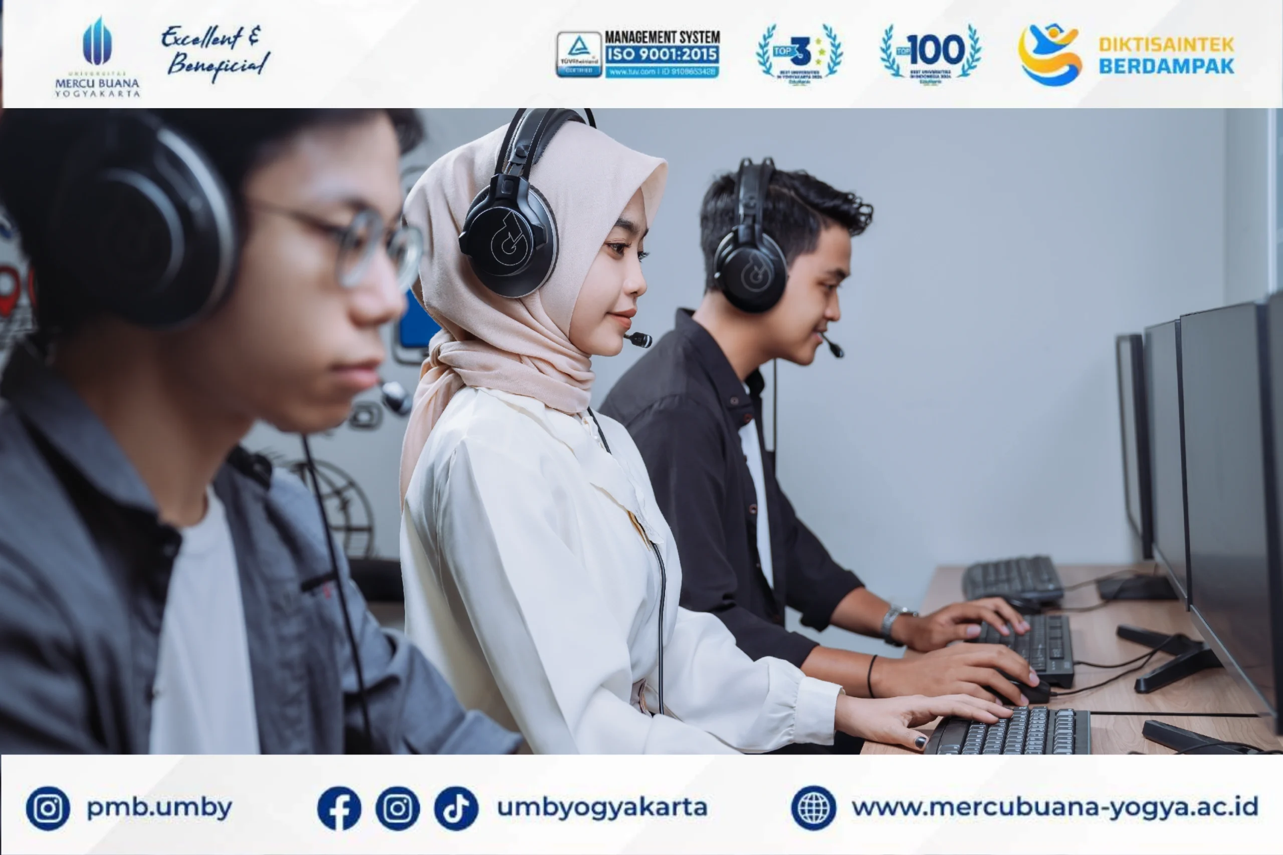 Kuliah Jurusan Ilmu Komunikasi di Jogja dengan kurikulum terdepan? Jurusan Ilmu Komunikasi UMBY fokus pada Jurnalistik,Produksi Media.