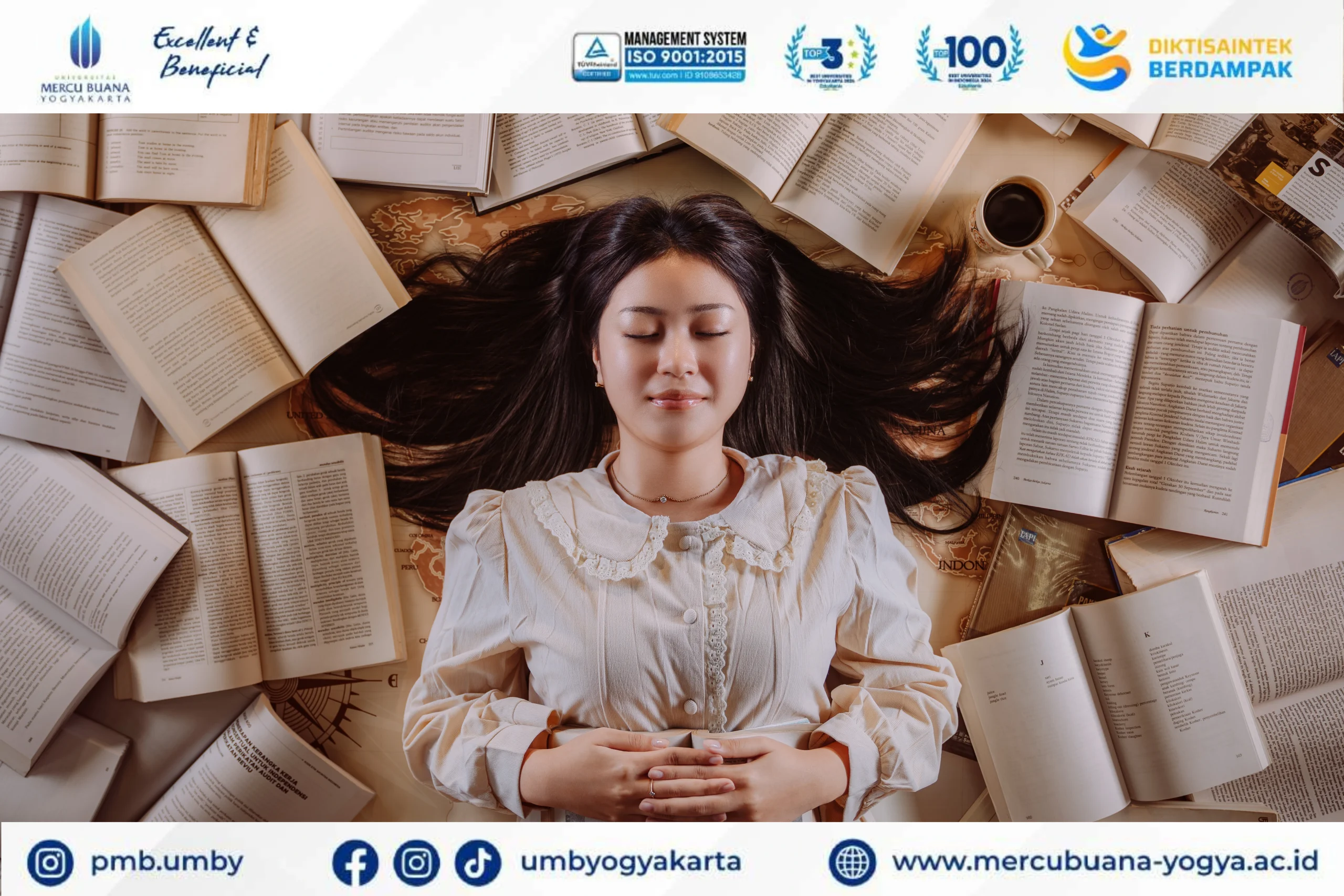 Simak 7 rekomendasi kampus dengan beasiswa terbaik di Jogja, termasuk UMB Yogyakarta. Dapatkan info skema beasiswa penuh di sini!