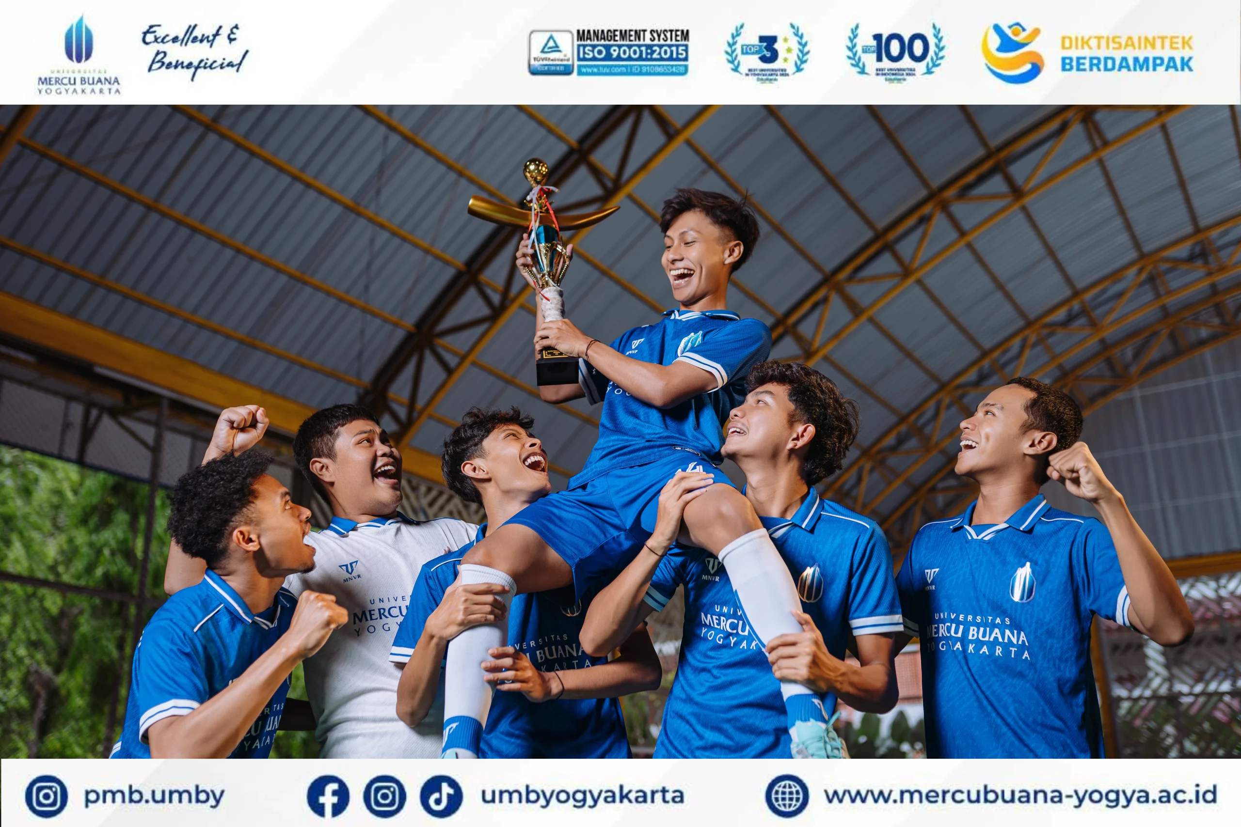 Kampus Ilmu Keolahragaan terbaik di Jogja! UMB Yogyakarta. Kurikulum sport science modern, fasilitas lengkap, prospek karier luas. Daftar!