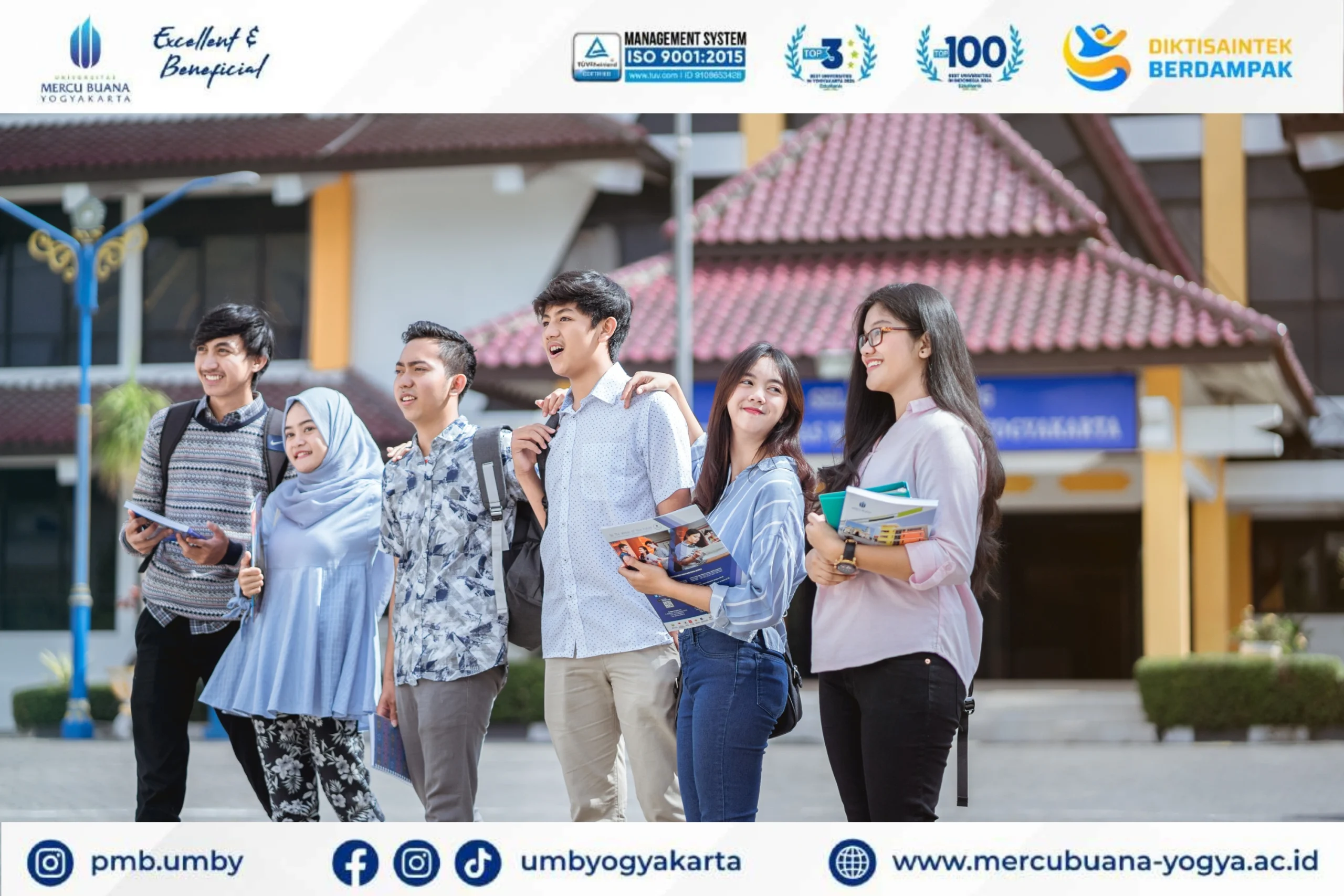 Mencari Universitas Terbaik di Pati? UMBY solusi mahasiswa Magelang yang ingin kuliah di Jogja. Biaya Terjangkau dan bisa dicicil.