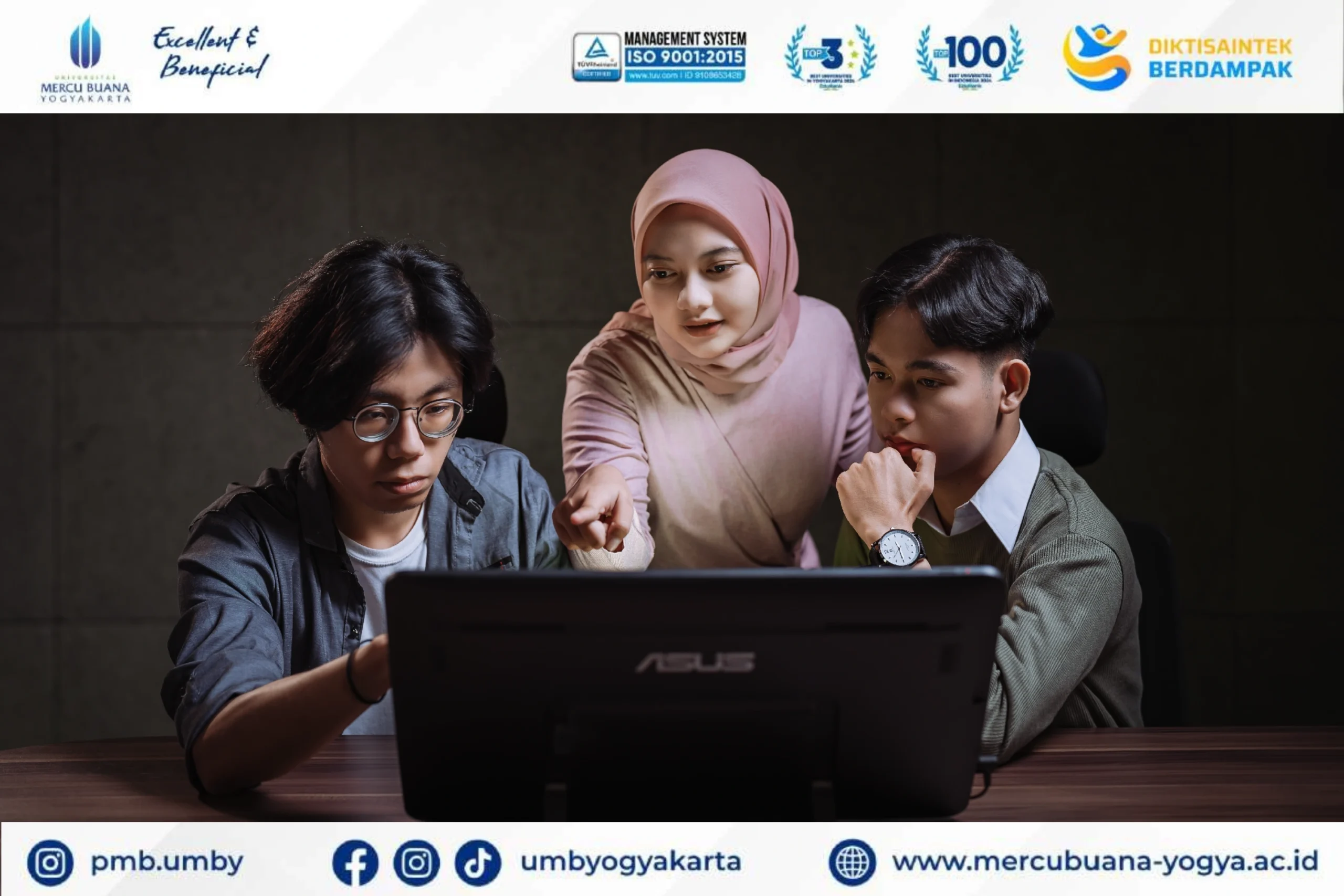 Cari Kuliah Terbaik di Banjarnegara? UMBY adalah pilihan favorit mahasiswa Kebumen untuk kuliah di Jogja, biaya ringan, dan bisa dicicil!