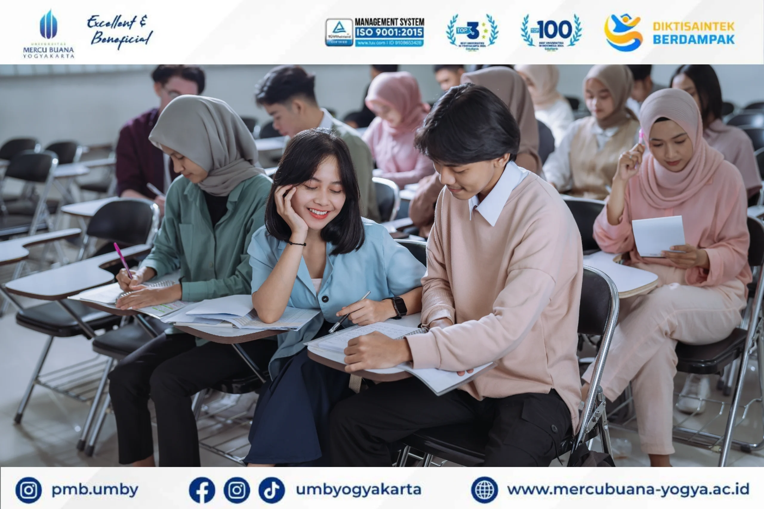 Cari Kuliah Terbaik di Karanganyar? UMBY adalah pilihan favorit mahasiswa Kebumen untuk kuliah di Jogja, biaya ringan, dan bisa dicicil!