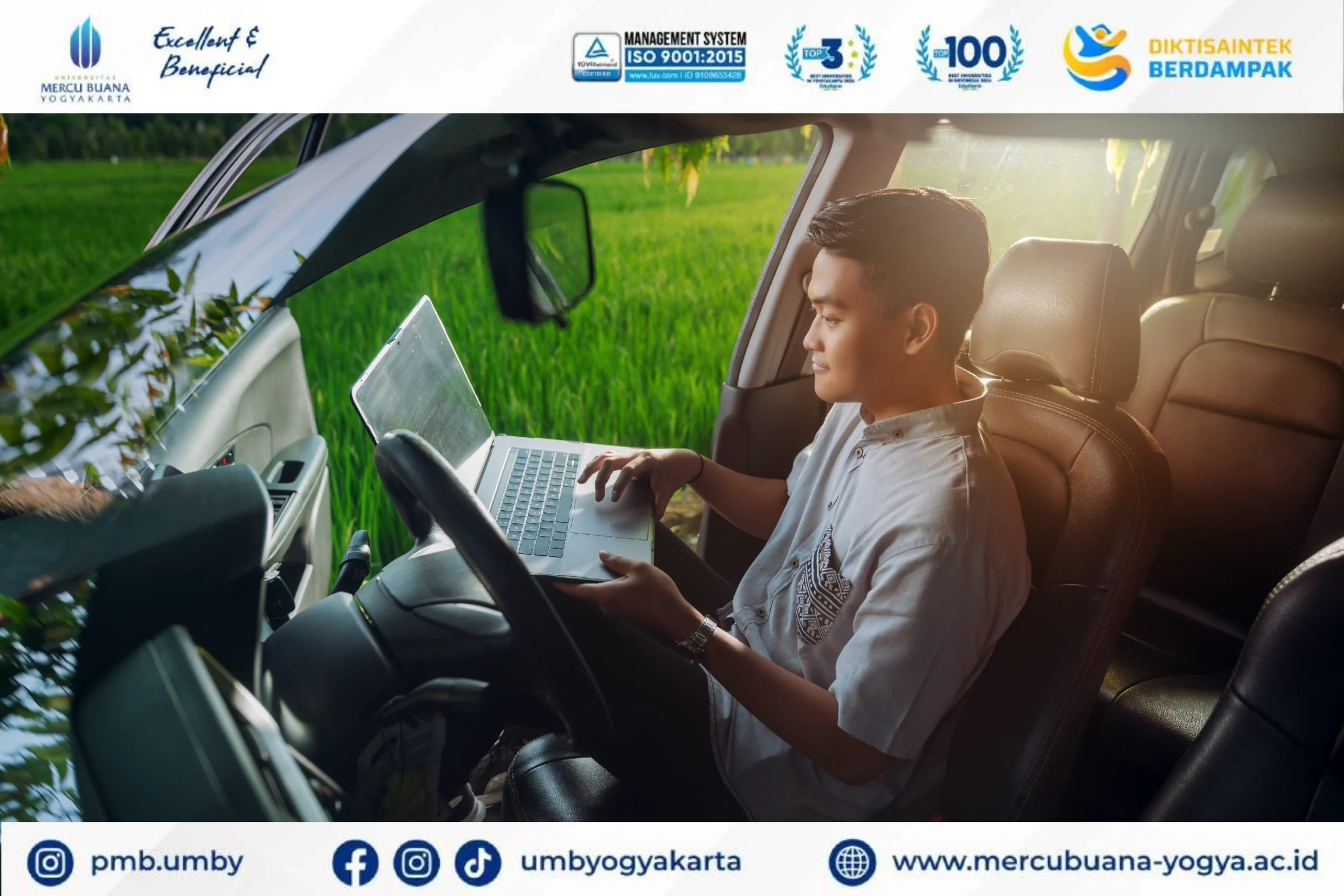 Mencari Universitas Terbaik di Purwokerto? UMBY solusi mahasiswa Magelang yang ingin kuliah di Jogja. Biaya Terjangkau dan bisa dicicil.