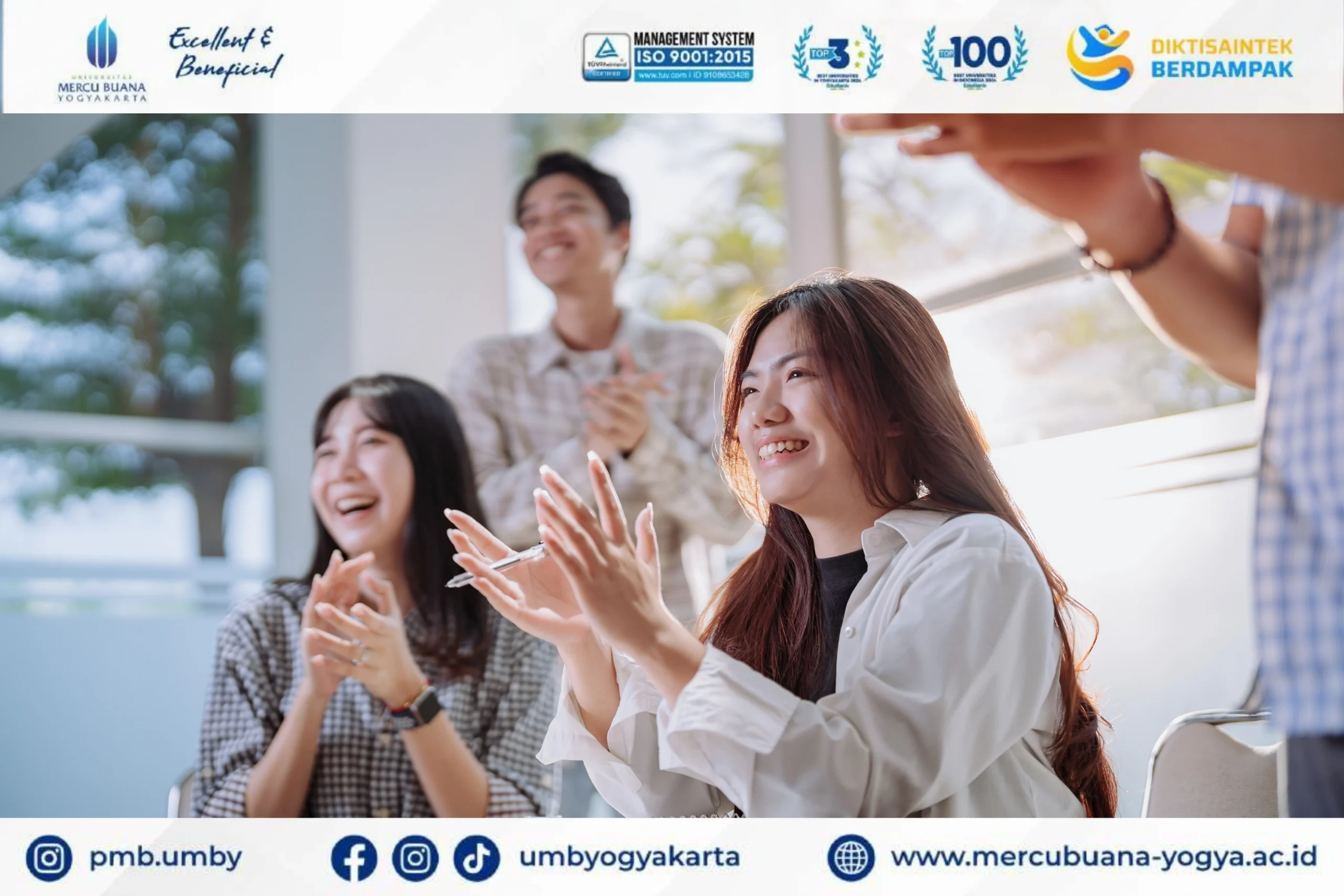 Mencari Kampus Terbaik di Pekalongan, Klaten, hingga Cilacap? UMBY adalah solusi kuliah Terbaik di Jogja bagi calon mahasiswa di Jawa Tengah.