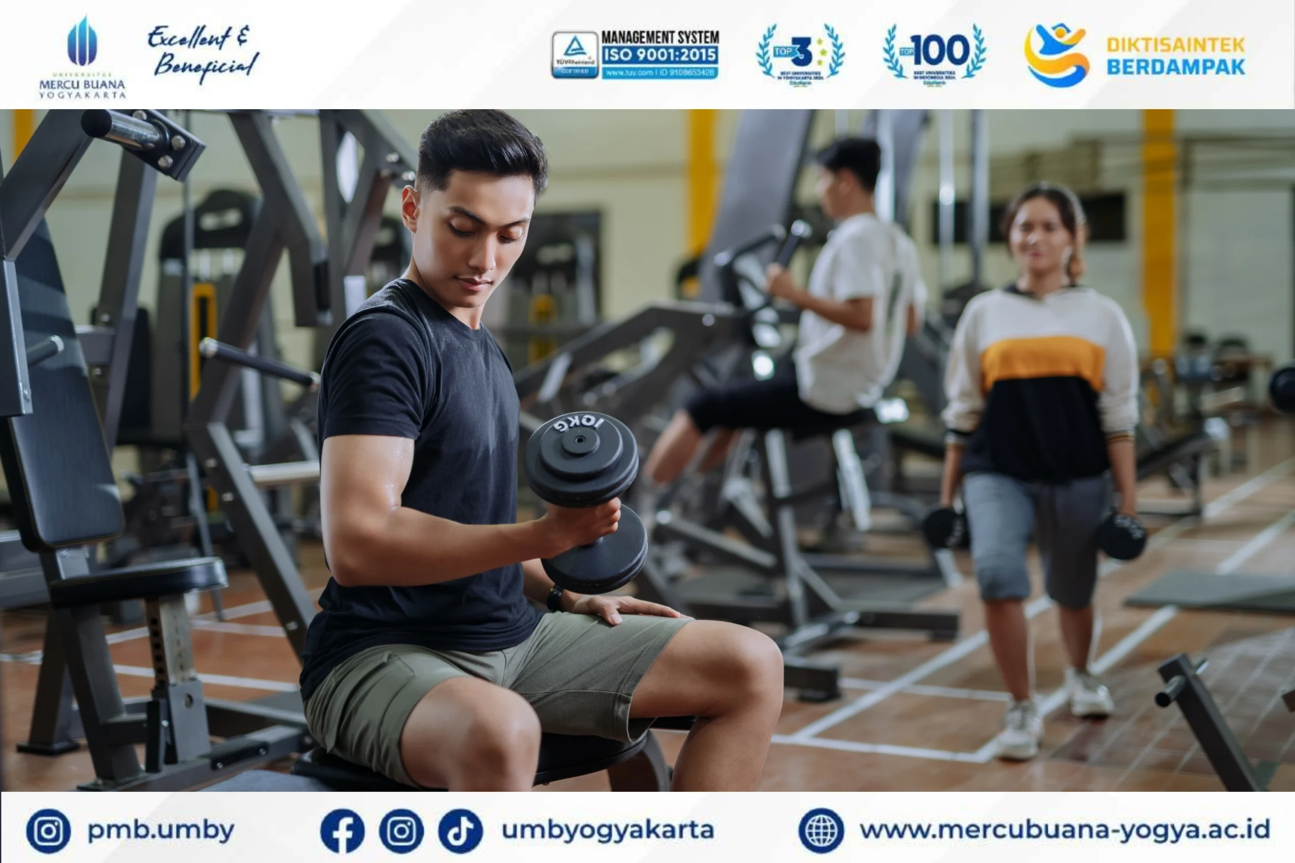 Kampus Ilmu Keolahragaan terbaik di Klaten. Universitas Mercu Buana Yogyakarta (UMBY). Biaya terjangkau, fasilitas, beasiswa, dan karir luas!