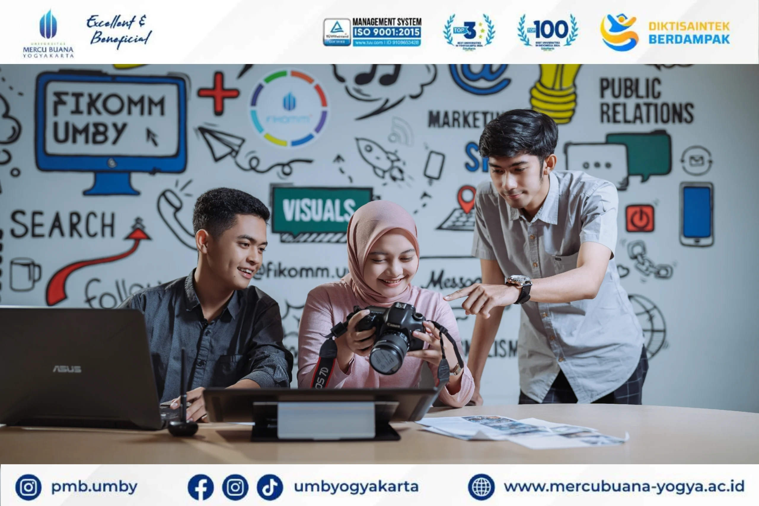 Universitas Ilmu Komunikasi Terbaik di Purworejo. Universitas Mercu Buana Yogyakarta (UMBY). Biaya terjangkau, fasilitas dan beasiswa!