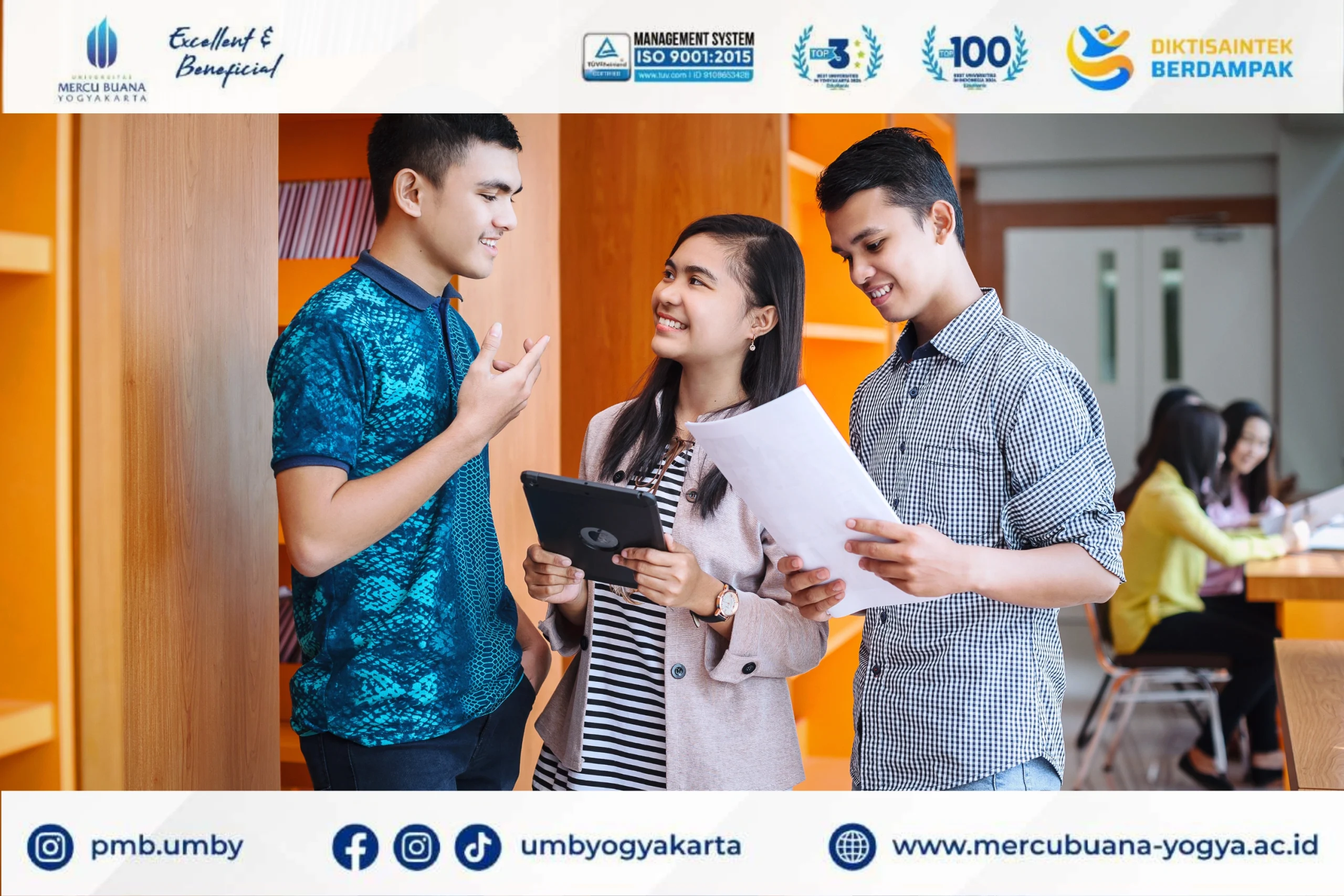 Universitas Manajemen Terbaik di Klaten. Universitas Mercu Buana Yogyakarta (UMBY). Biaya terjangkau, fasilitas, beasiswa dan karier!